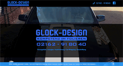 Desktop Screenshot of glock-design.com